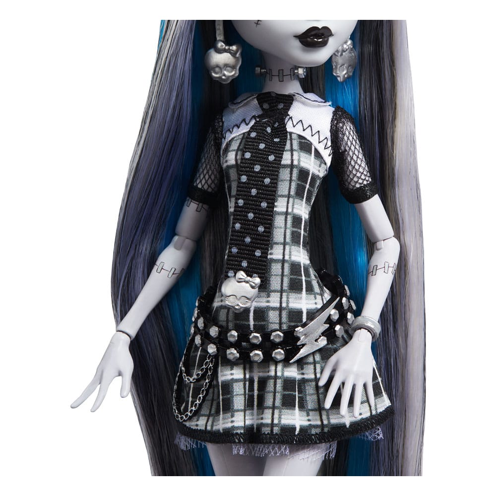 Monster High Reel Drama Puppe Frankie Stein Frankie Stein in Schwarzweiß