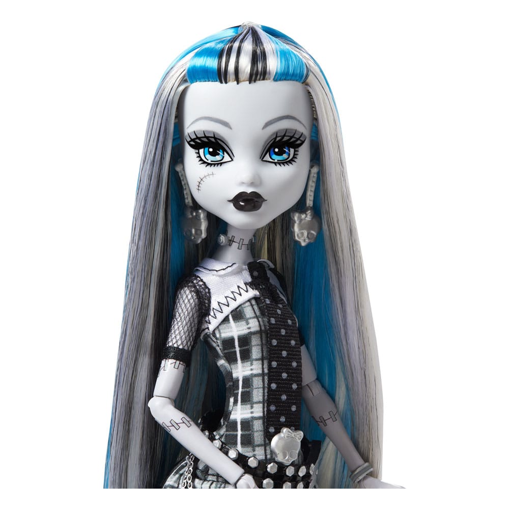 Monster High Reel Drama Puppe Frankie Stein Frankie Stein in Schwarzweiß