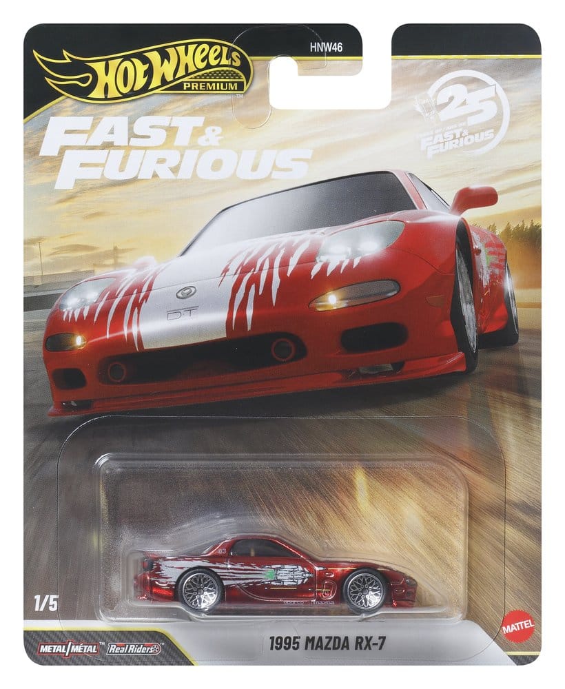 Fast & Furious Hot Wheels Premium Die-Cast Fahrzeuge 1/64 979P Sortiment (10)