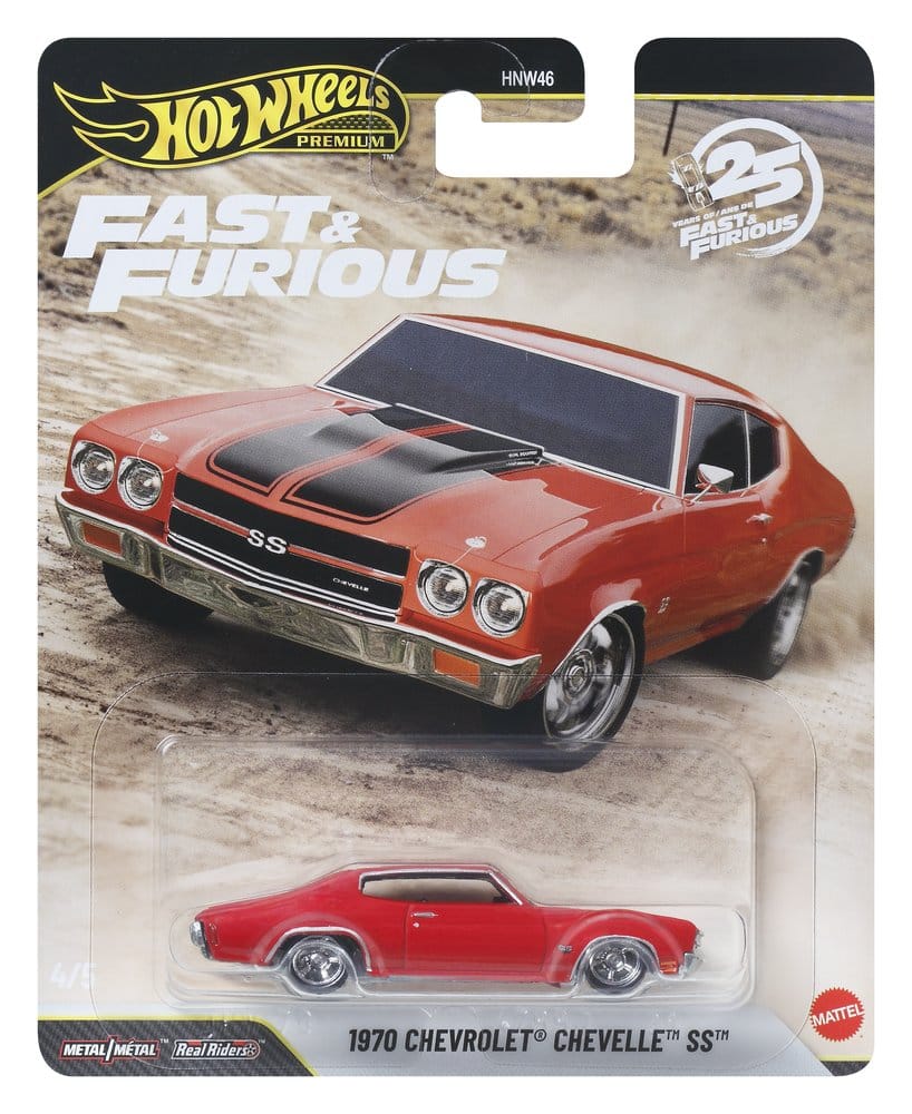 Fast & Furious Hot Wheels Premium Die-Cast Fahrzeuge 1/64 979P Sortiment (10)