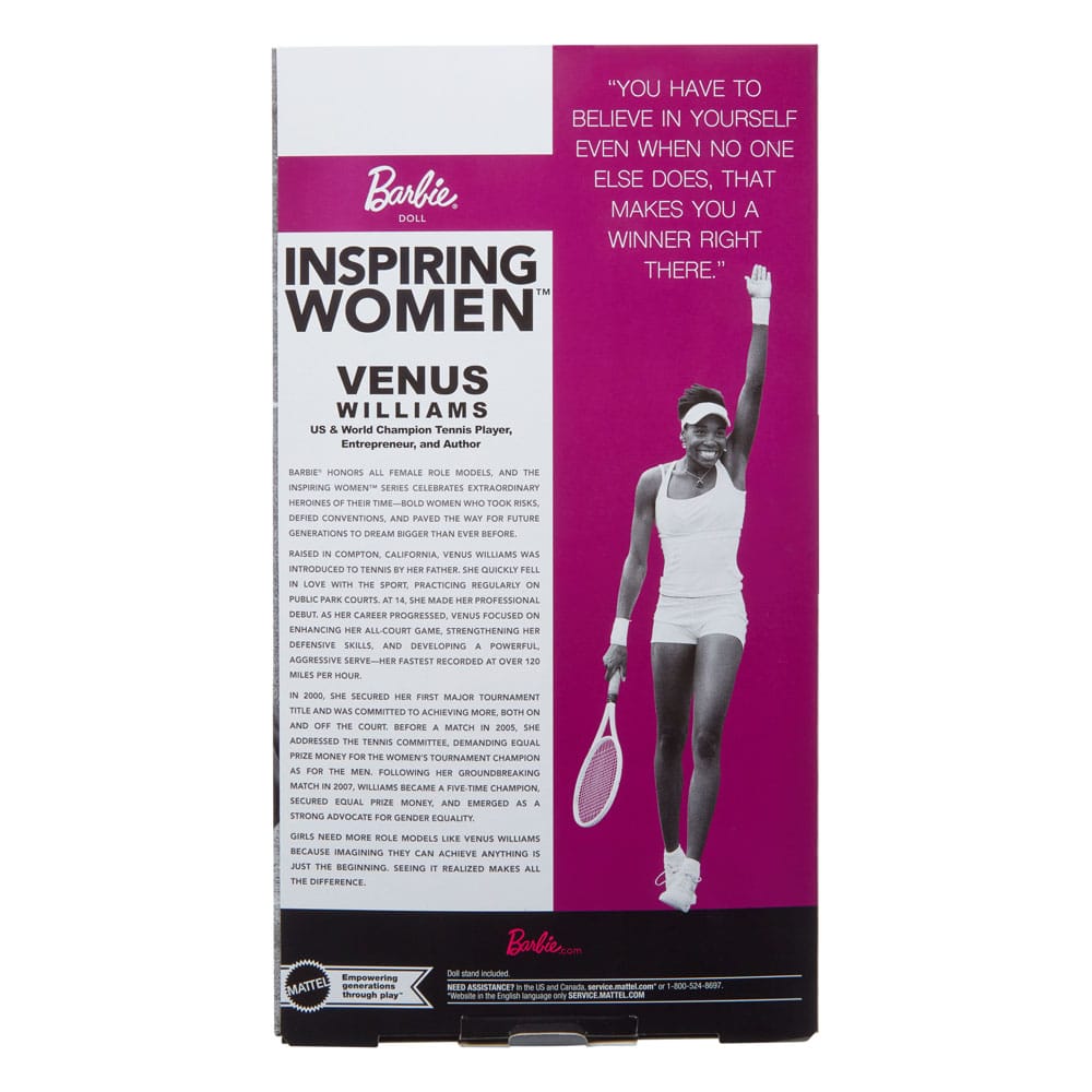 Barbie Signature Inspiring Women Puppe Venus Williams