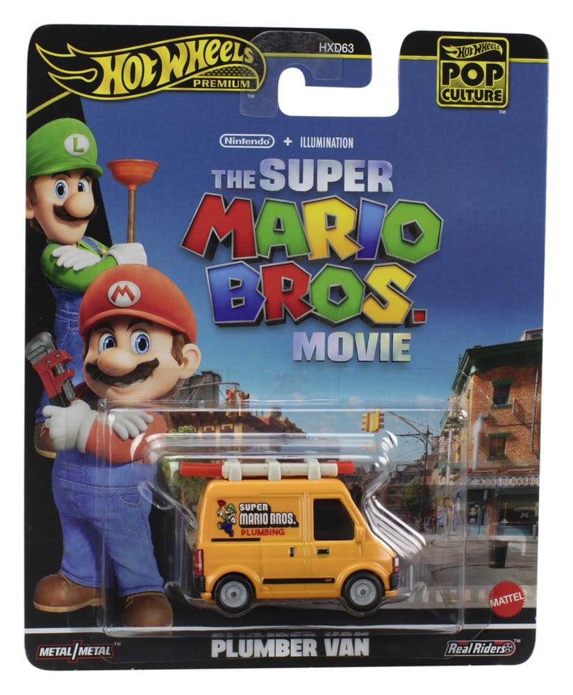 Hot Wheels Premium Die-Cast Fahrzeuge 1/64 Pop Culture 979Q Sortiment (10)