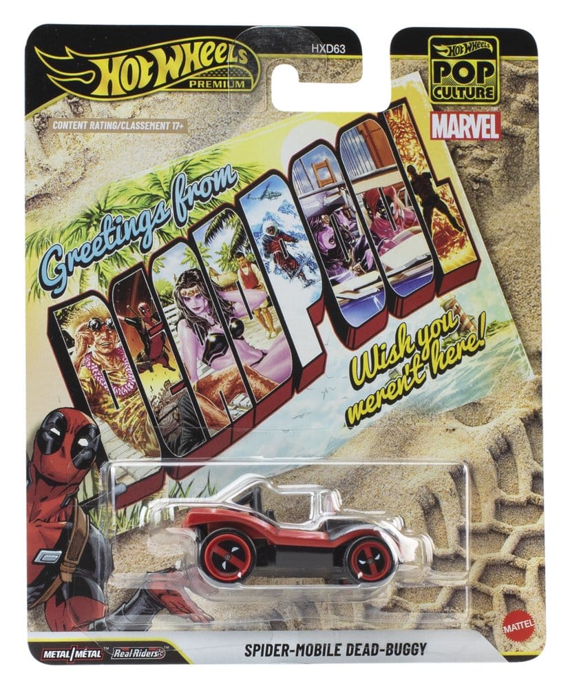 Hot Wheels Premium Die-Cast Fahrzeuge 1/64 Pop Culture 979Q Sortiment (10)