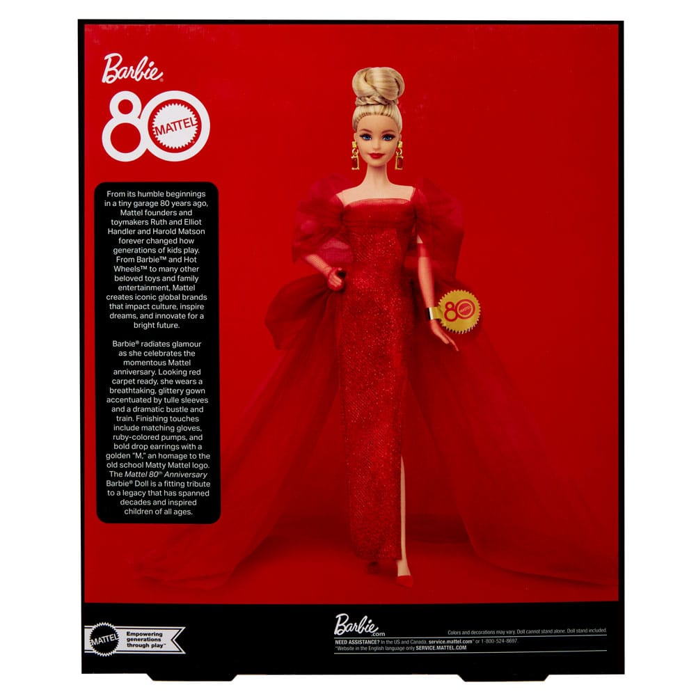 Barbie Signature Puppe 80th Anniversary Blonde