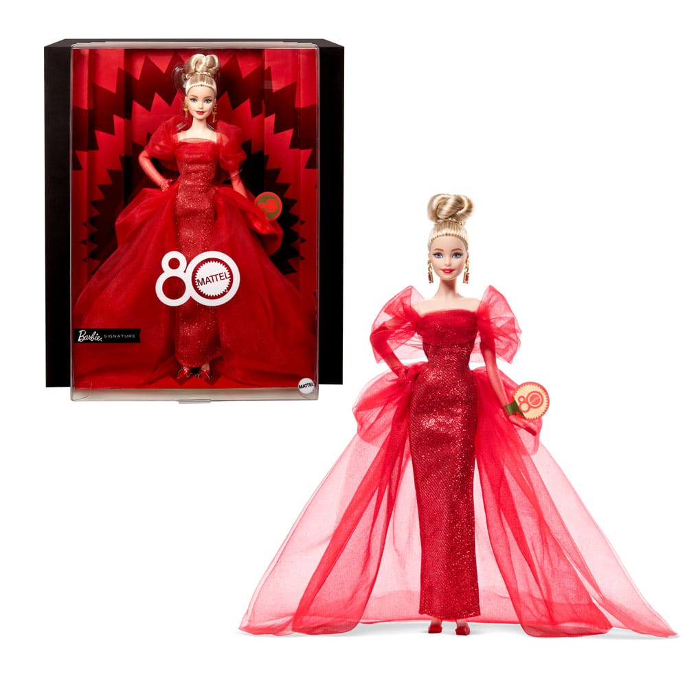 Barbie Signature Puppe 80th Anniversary Blonde