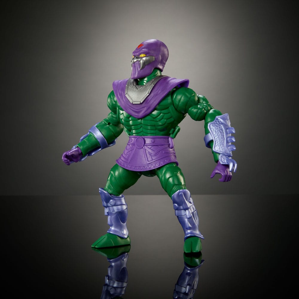 MOTU x TMNT: Turtles of Grayskull Deluxe Actionfigur King Hiss 14 cm