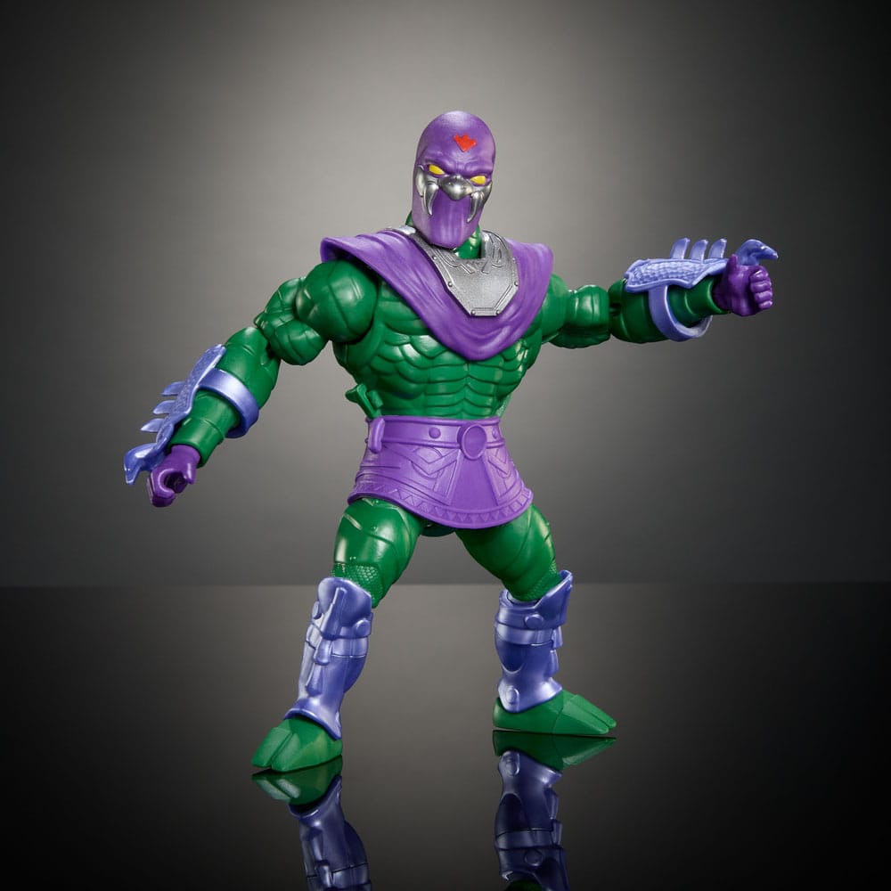 MOTU x TMNT: Turtles of Grayskull Deluxe Actionfigur King Hiss 14 cm