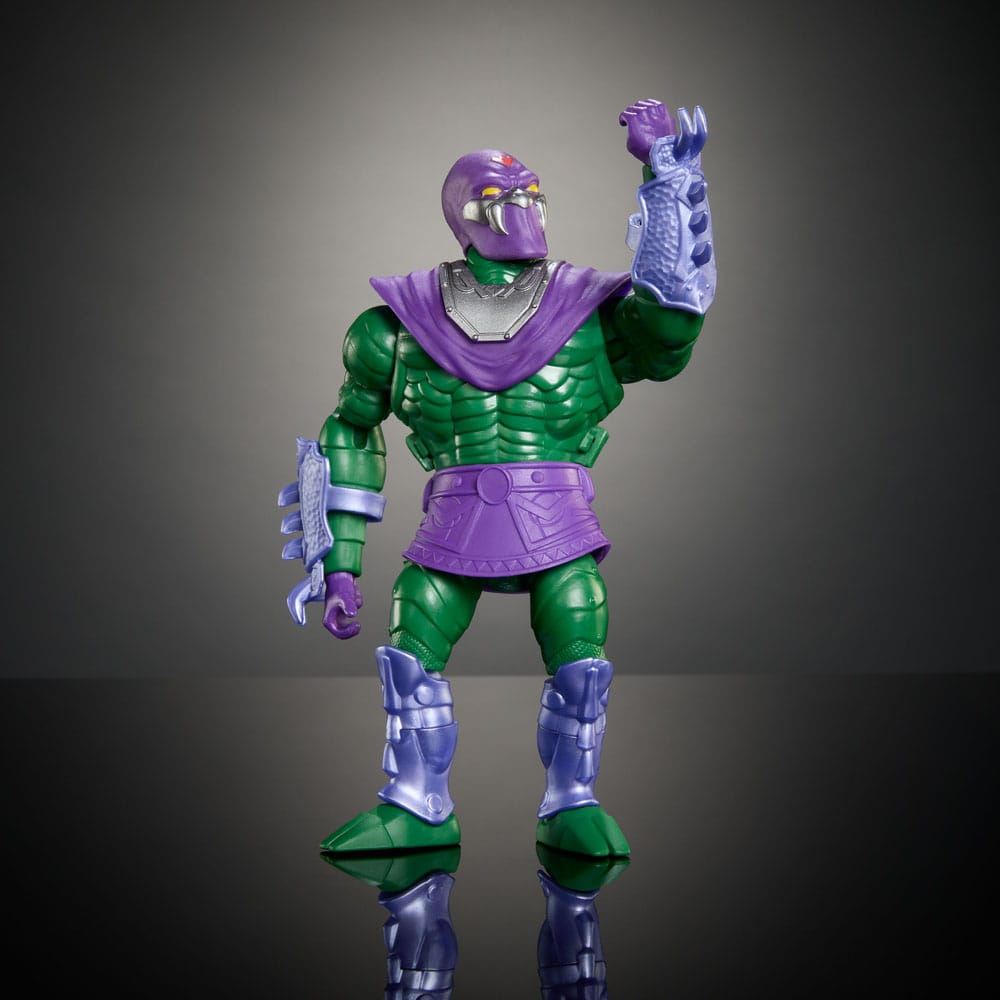 MOTU x TMNT: Turtles of Grayskull Deluxe Actionfigur King Hiss 14 cm