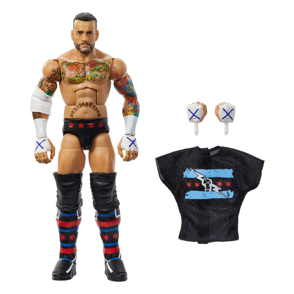 WWE Elite Collection Actionfigur CM Punk 15 cm