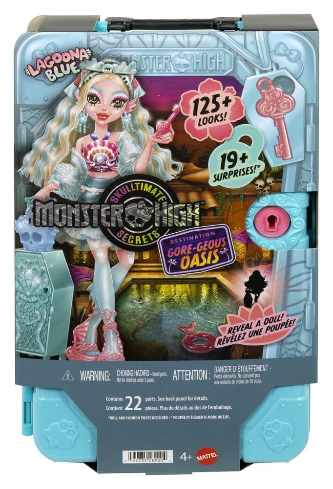 Monster High Skulltimate Secrets Puppe Destination: Gore-geous Oasis - Lagoona Blue