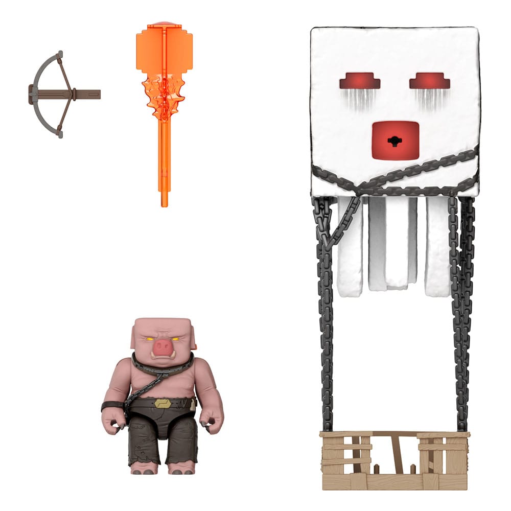 Ein Minecraft Film Actionfigur Blast Attack Ghast 25 cm