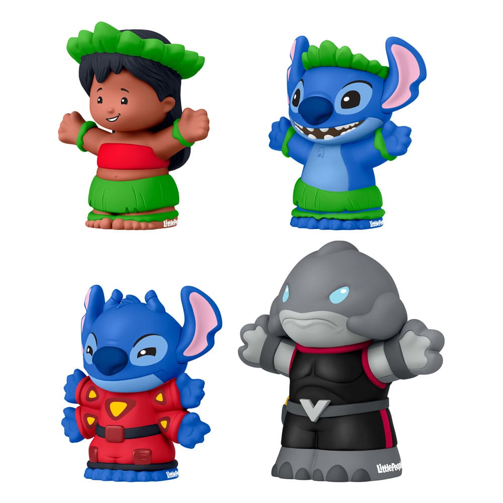 Lilo & Stich Little People Collector Minifiguren 4er-Pack 7 cm