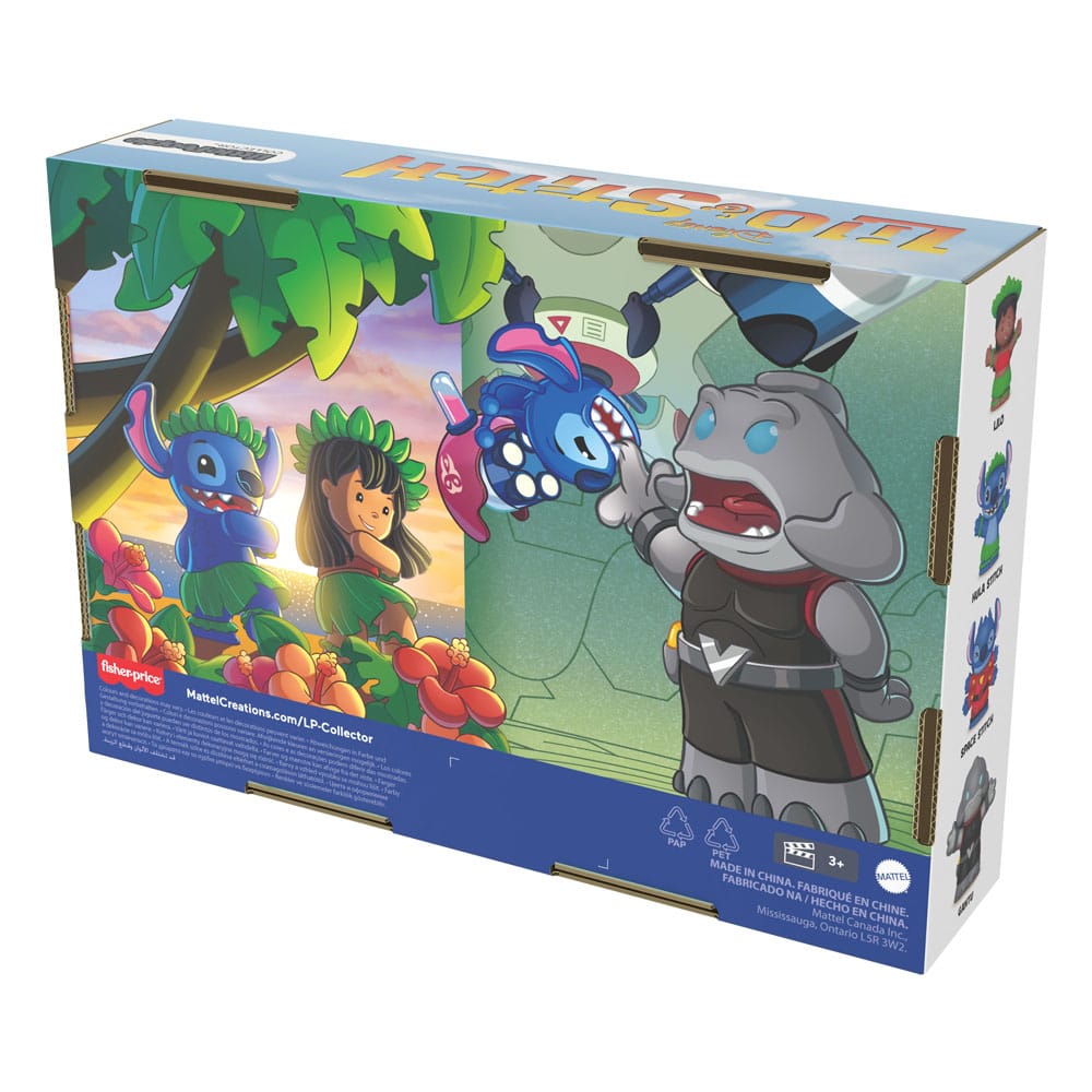 Lilo & Stich Little People Collector Minifiguren 4er-Pack 7 cm