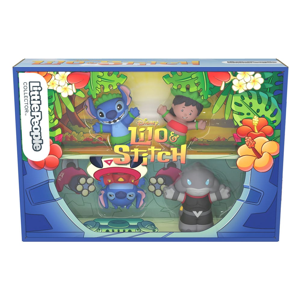 Lilo & Stich Little People Collector Minifiguren 4er-Pack 7 cm