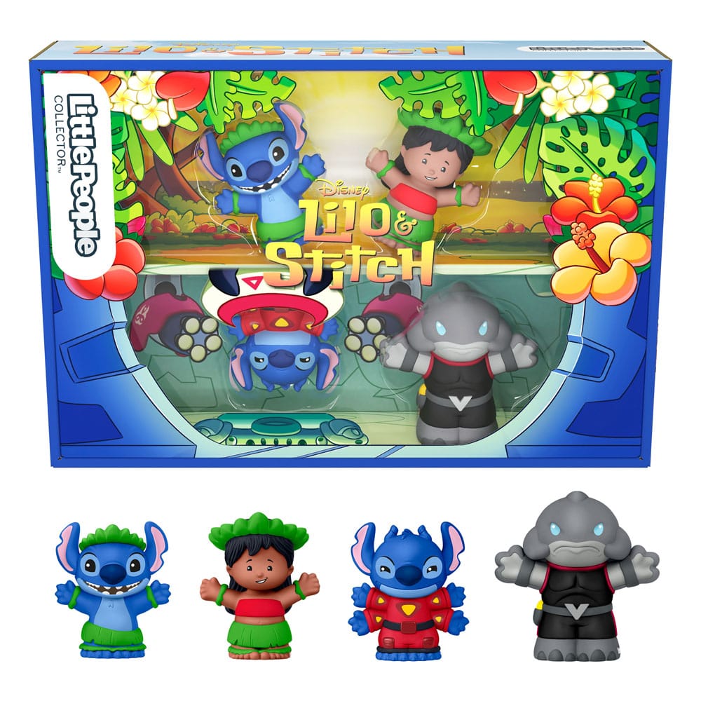 Lilo & Stich Little People Collector Minifiguren 4er-Pack 7 cm