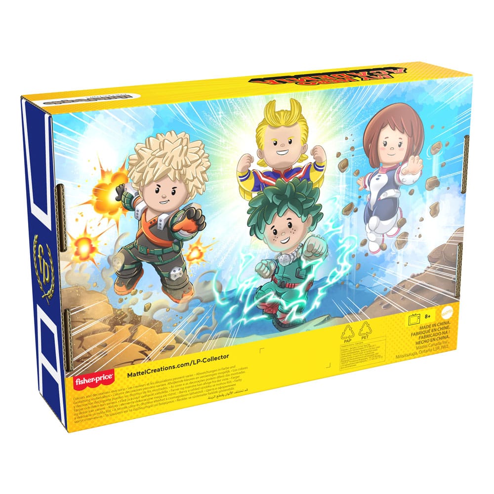 My Hero Academia Little People Collector Minifiguren 4er-Pack 7 cm
