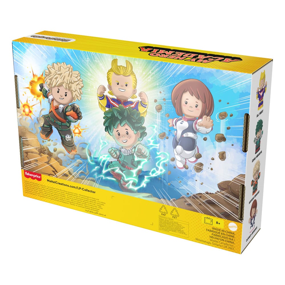 My Hero Academia Little People Collector Minifiguren 4er-Pack 7 cm