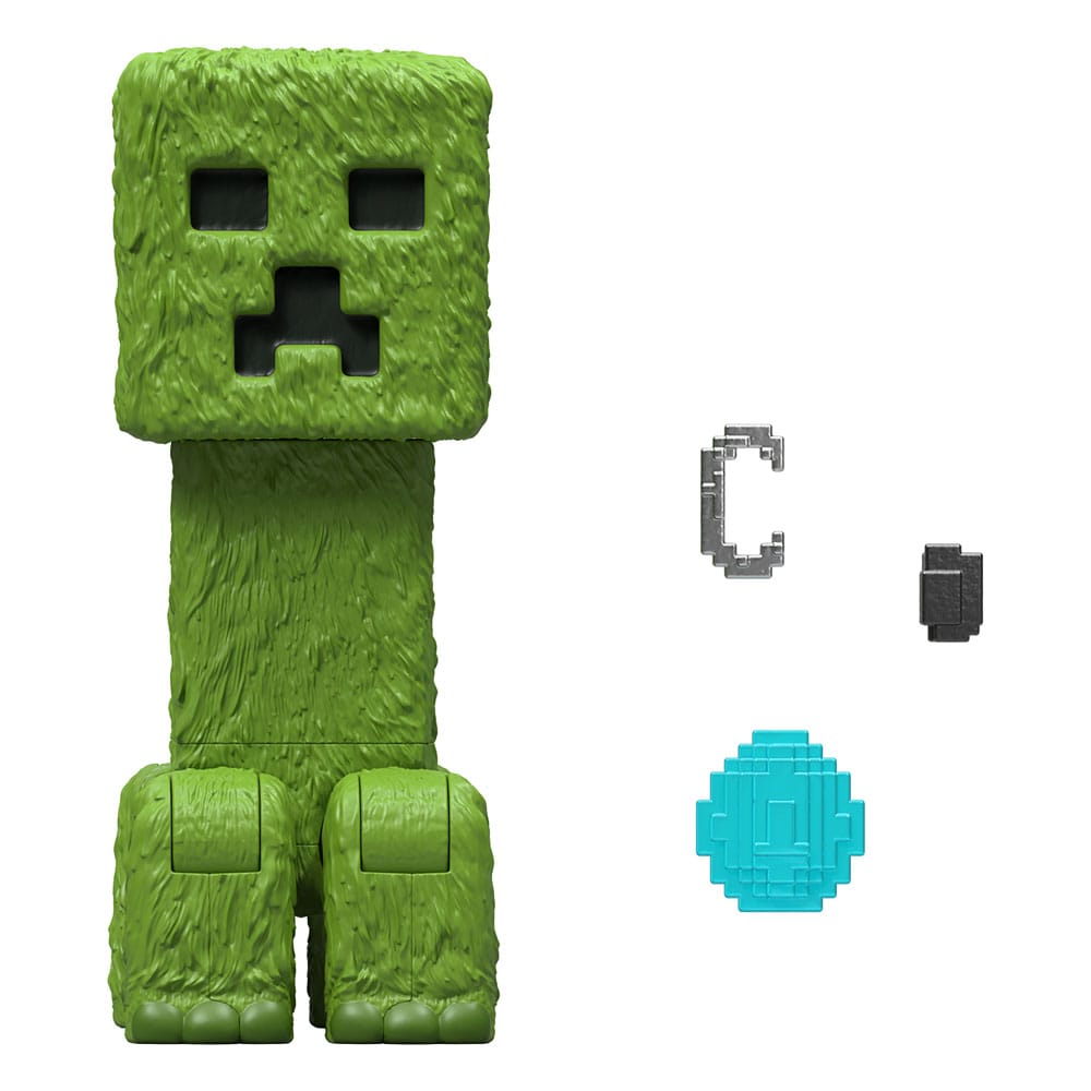 Ein Minecraft Film Actionfigur Creeper 10 cm