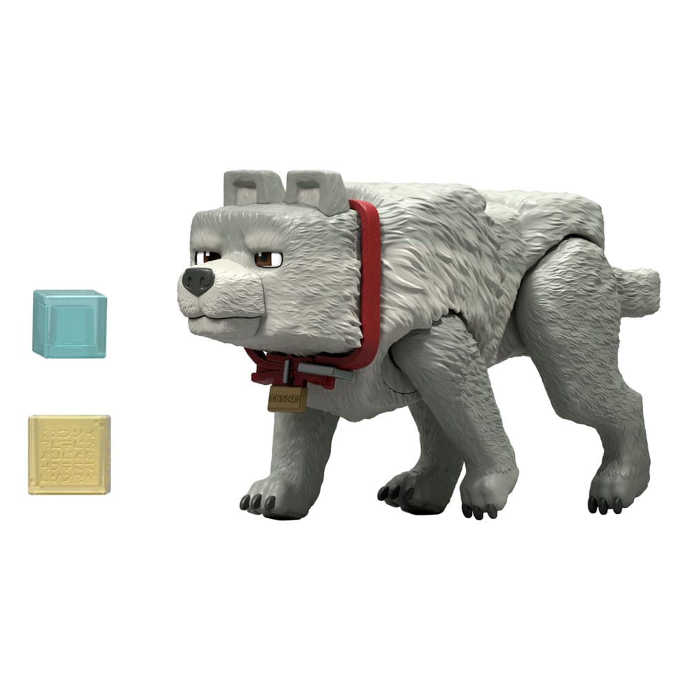 Ein Minecraft Film Actionfigur Dennis der Wolf 10 cm