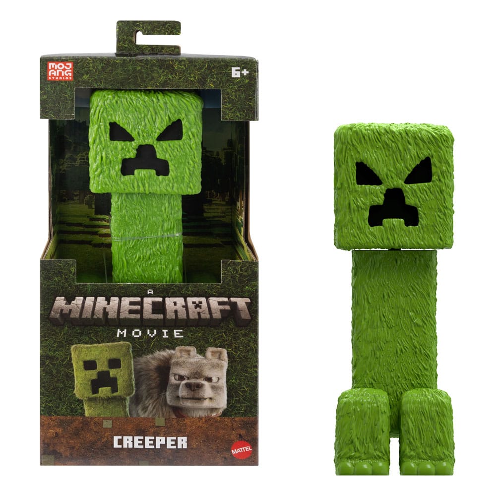 Ein Minecraft Film Actionfigur Creeper 30 cm