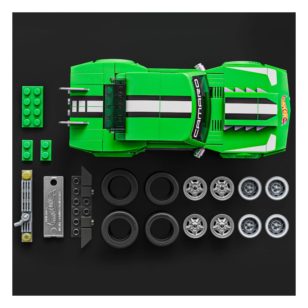Mattel Brick Shop Hot Wheels Speed Series Bauset 1/32 Custom '68 Camaro
