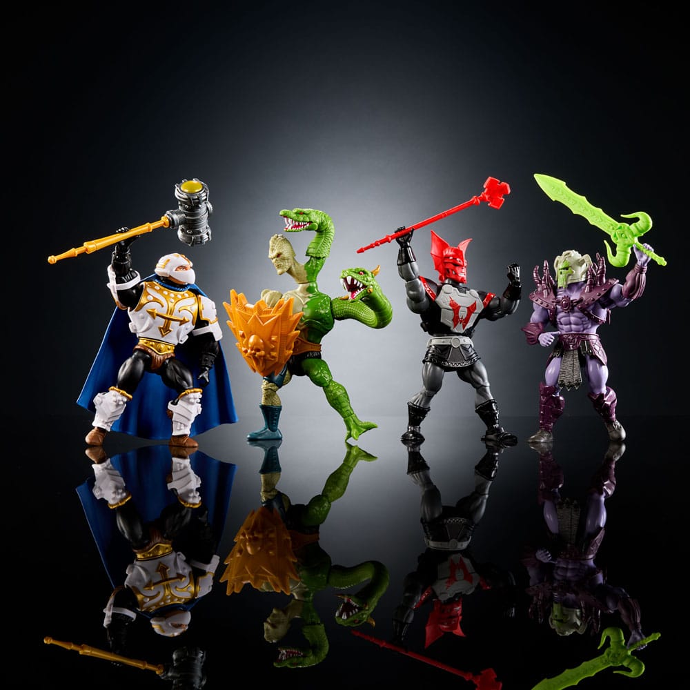 Masters of the Universe Origins Actionfiguren 4er-Pack heo exclusive 14 cm