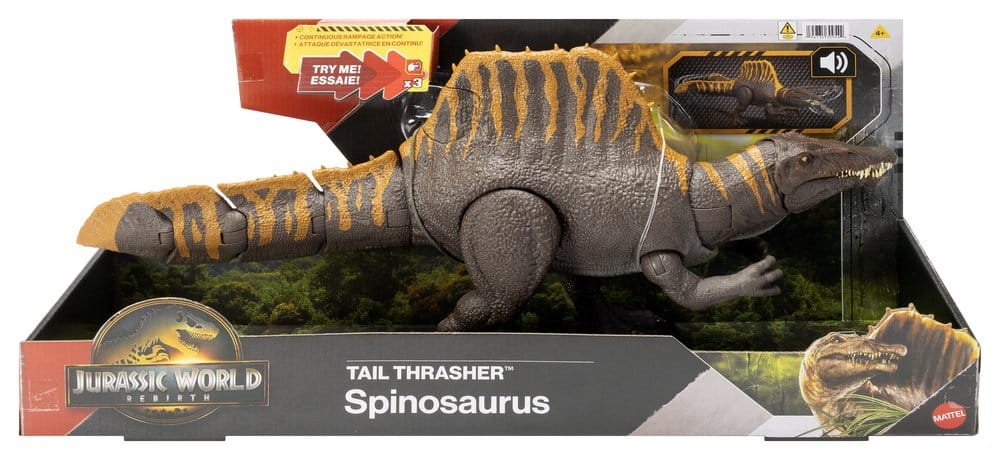 Jurassic World: Die Wiedergeburt Actionfigur Tail Thrasher Spinosaurus 55 cm