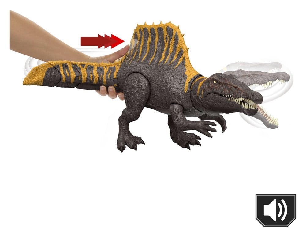 Jurassic World: Die Wiedergeburt Actionfigur Tail Thrasher Spinosaurus 55 cm