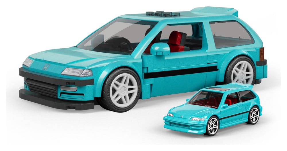 Hot Wheels Speed Series Mattel Brick Shop Bauset 1/32 Custom ’90 Honda Civic EF