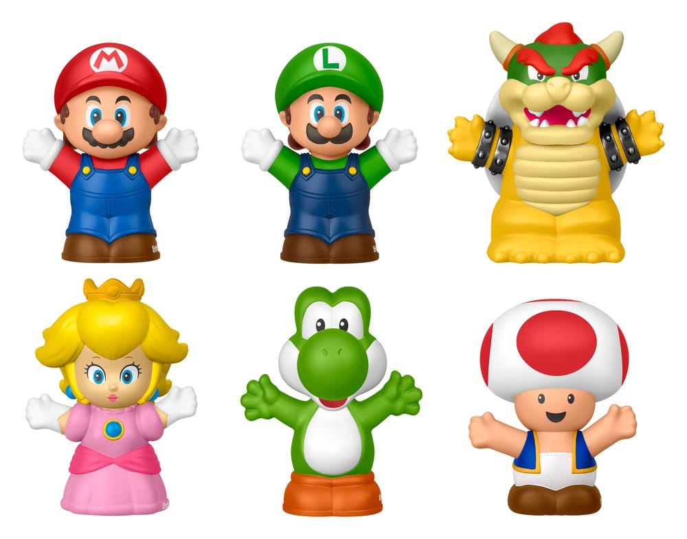 My Mario Little People Collector Minifiguren 6er-Pack 7 cm