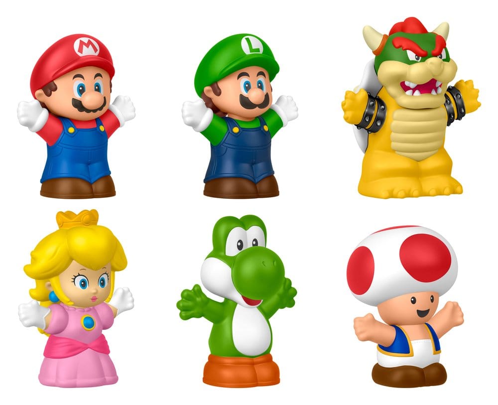My Mario Little People Collector Minifiguren 6er-Pack 7 cm