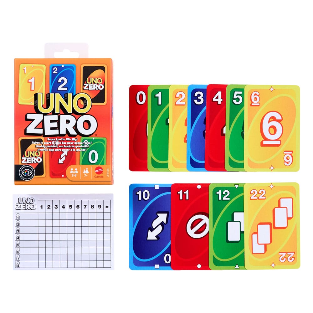 UNO Zero Kartenspiel