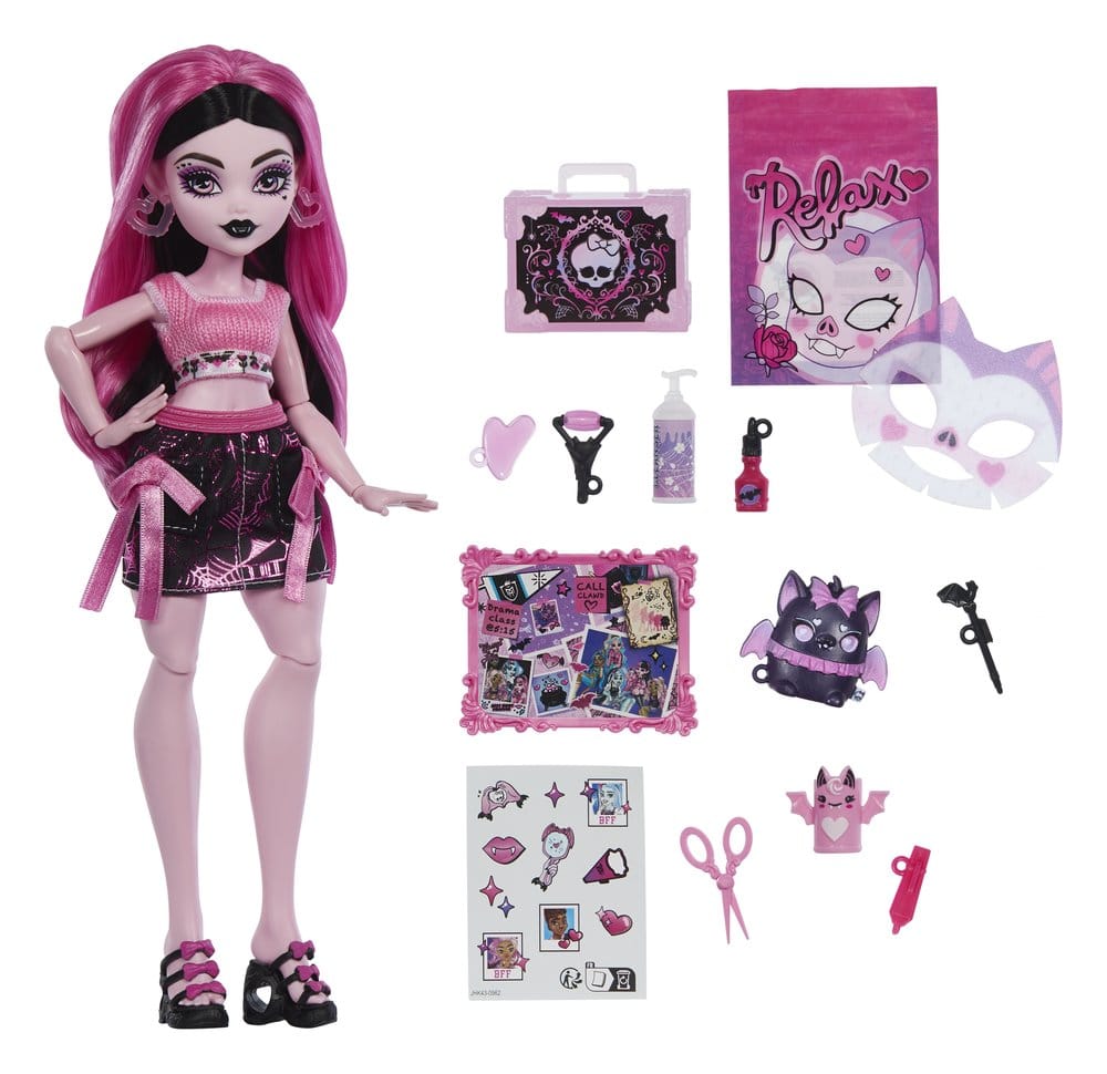 Monster High Self-Scare Secrets Puppe Draculaura