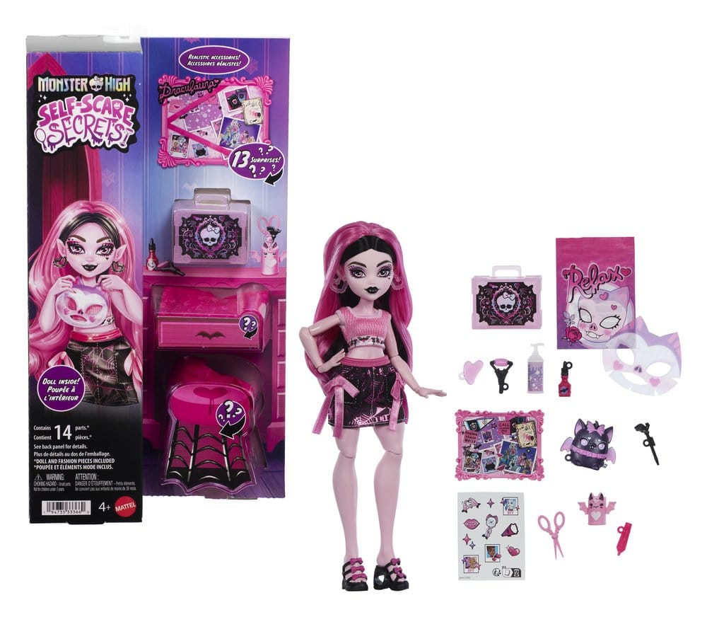 Monster High Self-Scare Secrets Puppe Draculaura