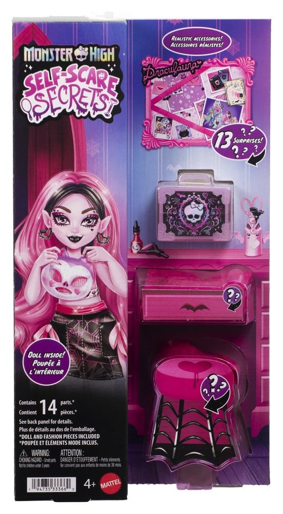 Monster High Self-Scare Secrets Puppe Draculaura