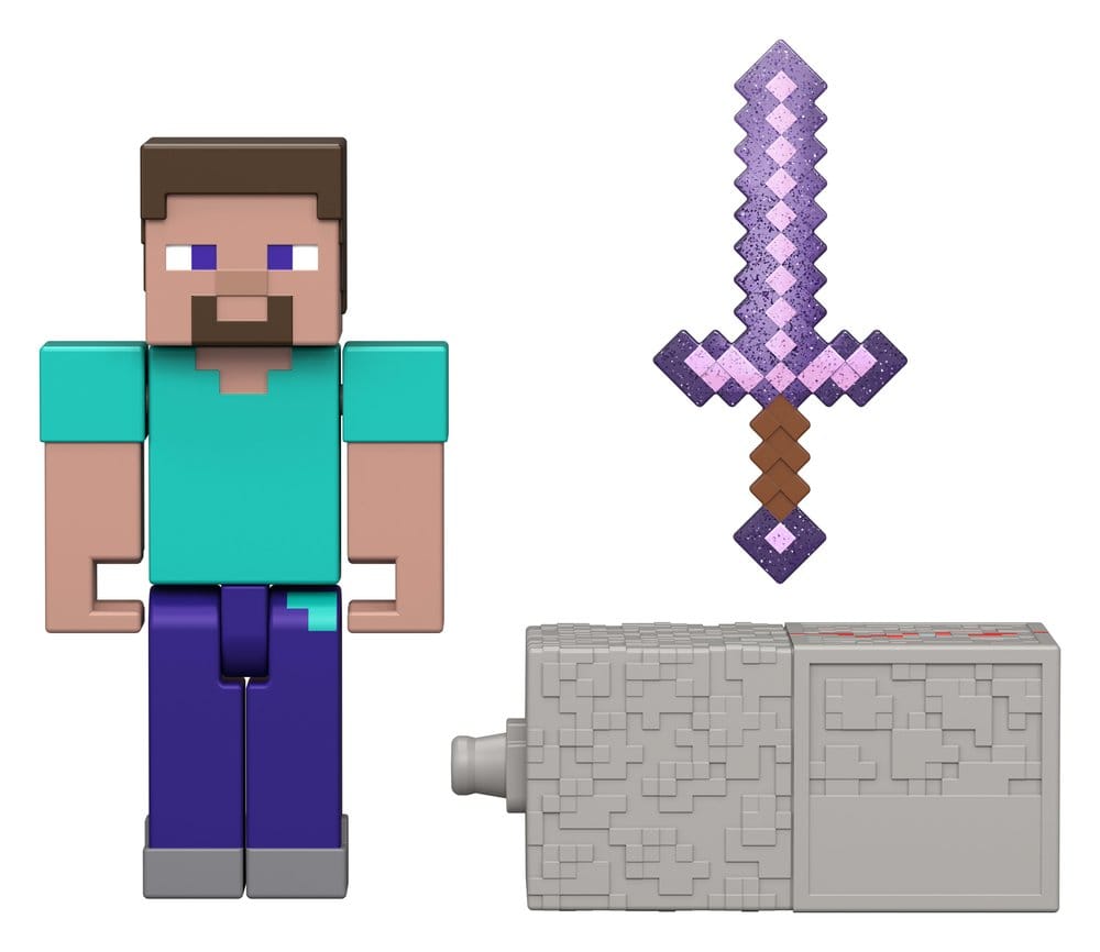 Minecraft Actionfigur Steve 8 cm