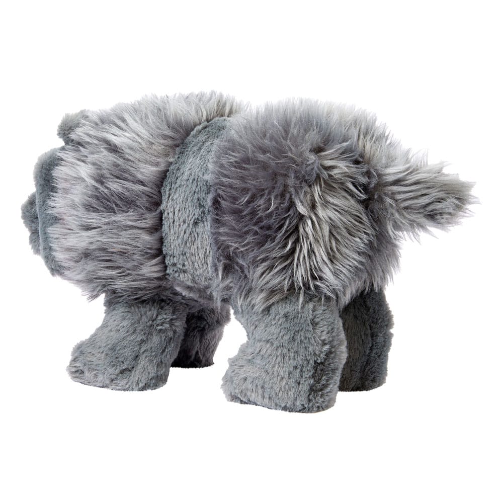 Ein Minecraft Film Plüschfigur mit Sound Dennis der Wolf 20 cm