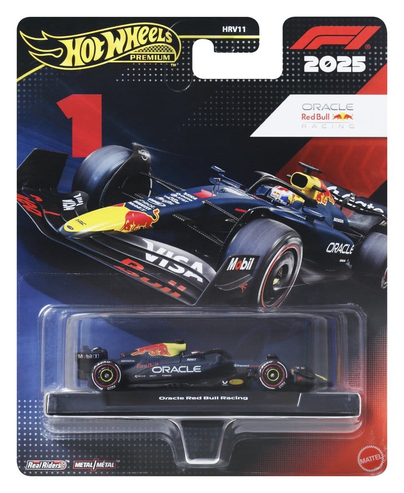 Formel 1 Hot Wheels Premium Die-Cast Fahrzeug 1:64 Team Red Bull: Driver 1