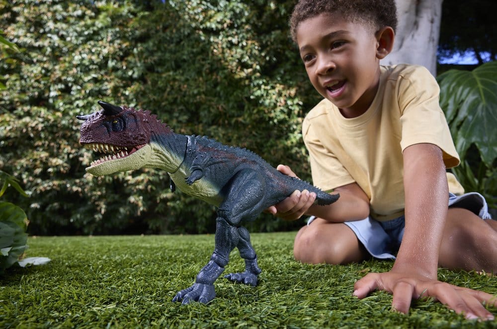 Jurassic World: Survival Actionfigur Charge 'N Chomp Carnotaurus