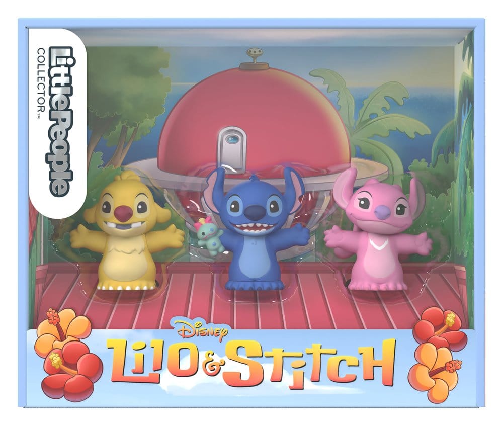 Lilo & Stitch Little People Collector Minifiguren 3er-Pack Stitch & The Cousins 7 cm