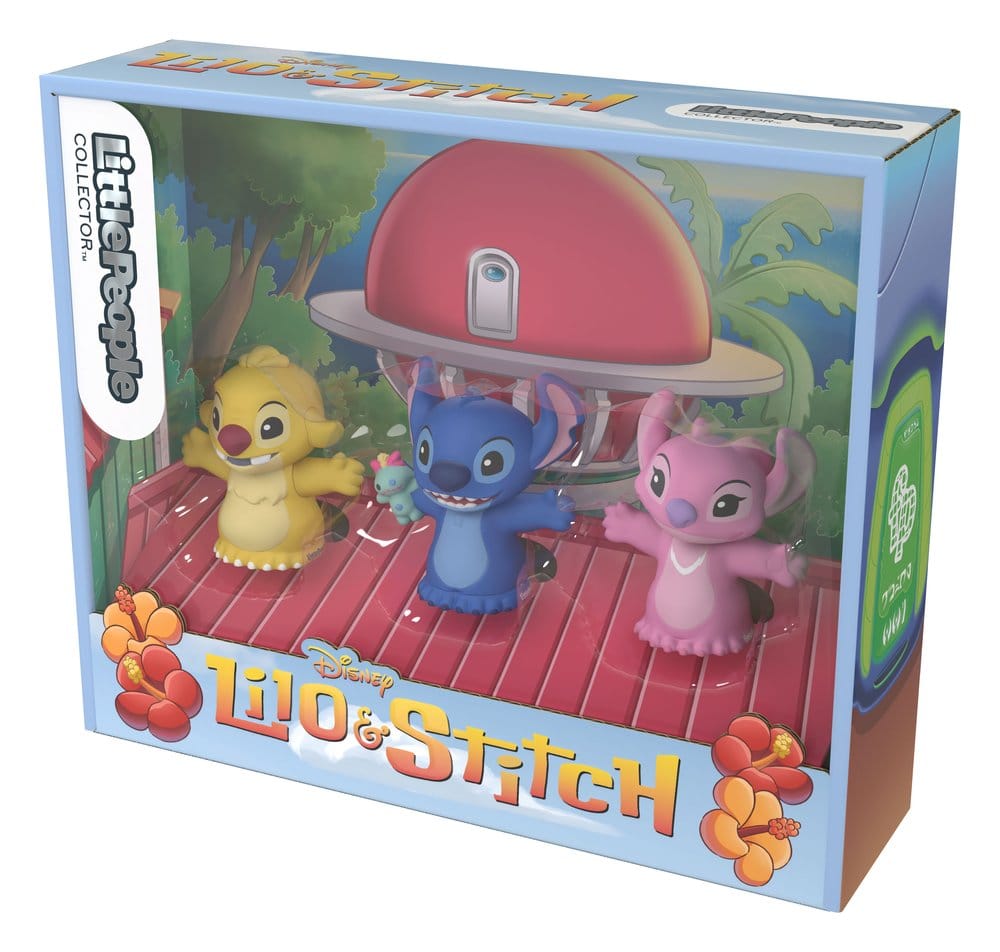 Lilo & Stitch Little People Collector Minifiguren 3er-Pack Stitch & The Cousins 7 cm