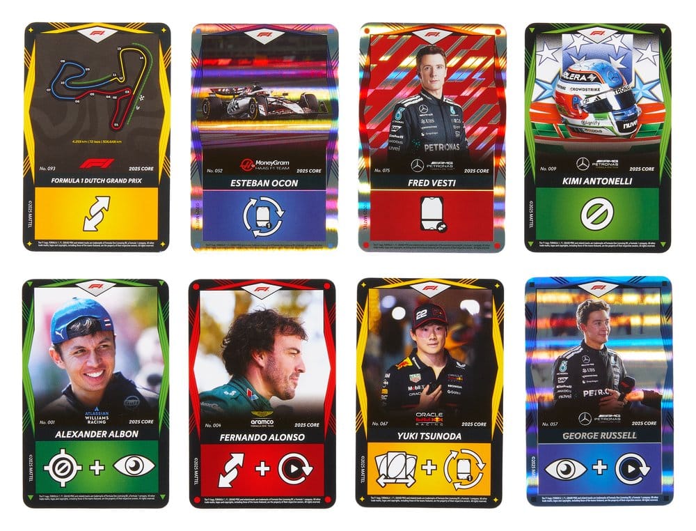 Formula 1 UNO Kartenspiel Elite F1 Starter-Set