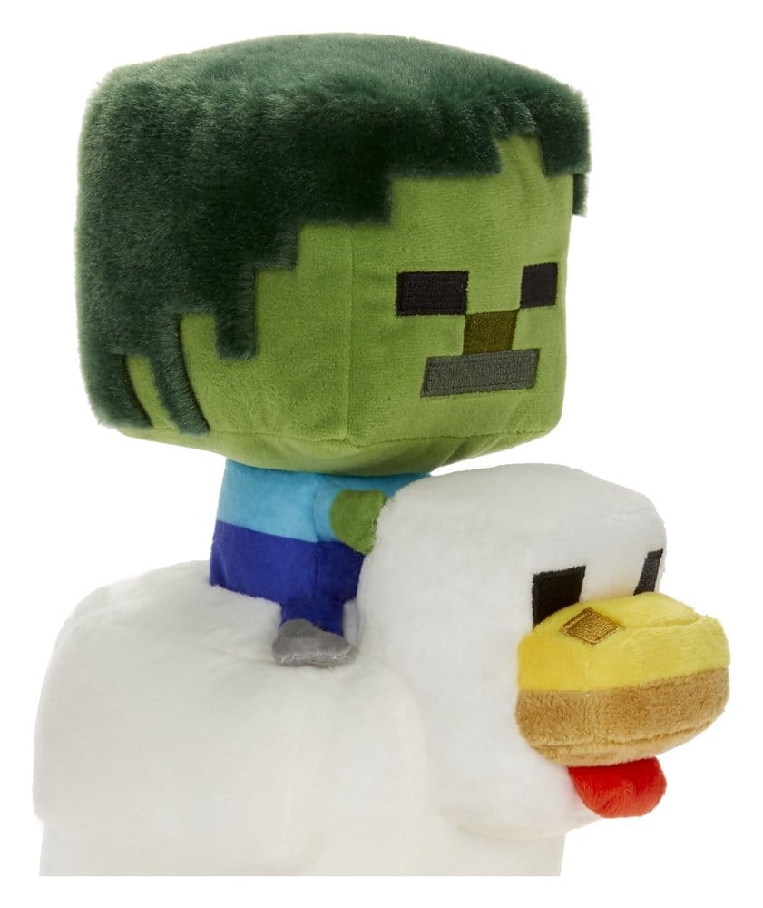 Minecraft Deluxe Plüschfigur Chicken Jockey 20 cm