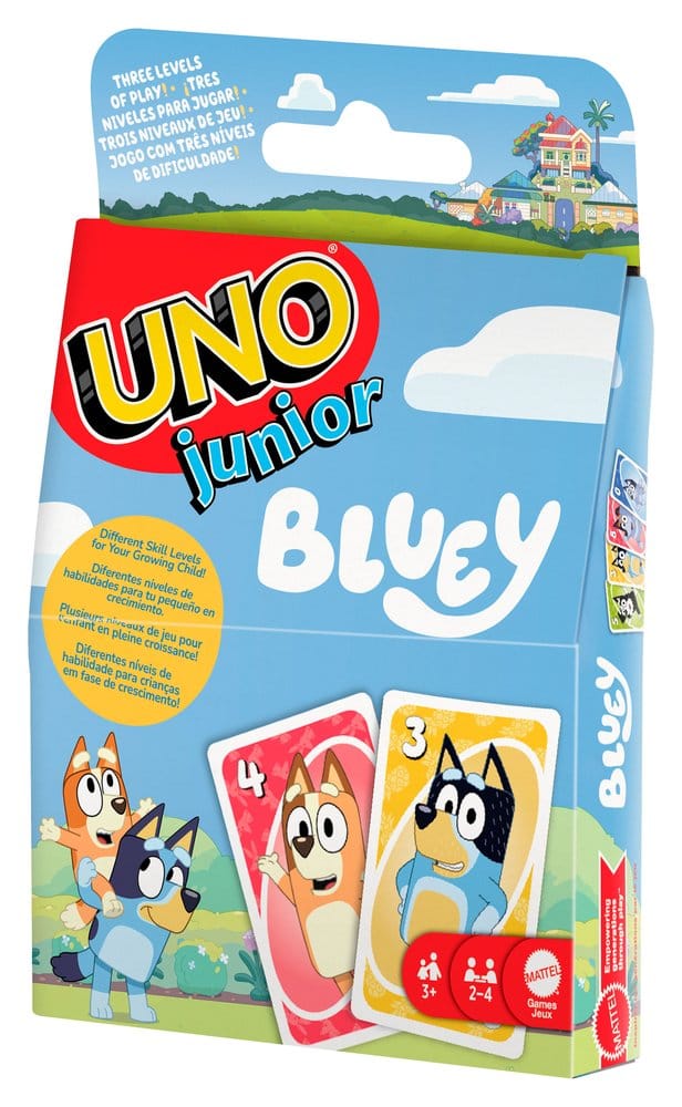 Bluey UNO Junior Kartenspiel