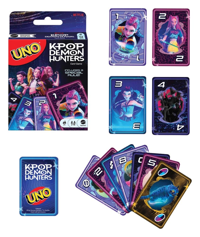 KPop Demon Hunters UNO Kartenspiel