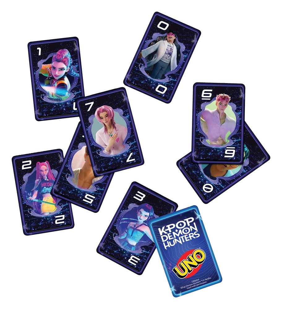 KPop Demon Hunters UNO Kartenspiel
