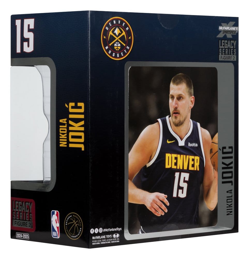 NBA McFarlane's SportsPicks Actionfigur Nikola Jokic (Denver Nuggets) 16 cm