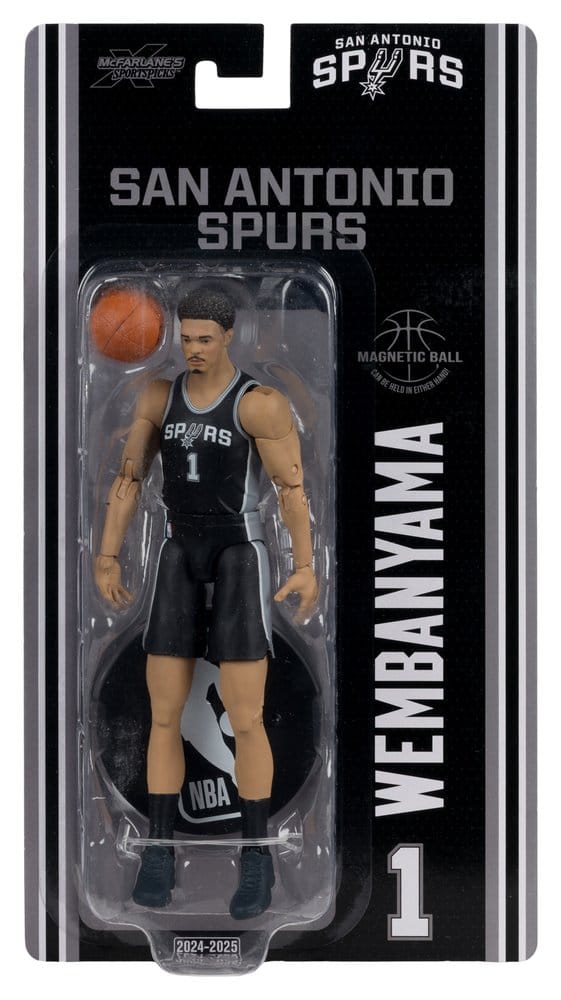 NBA SportsPicks Actionfigur Victor Wembanyama (San Antonio Spurs) 17 cm