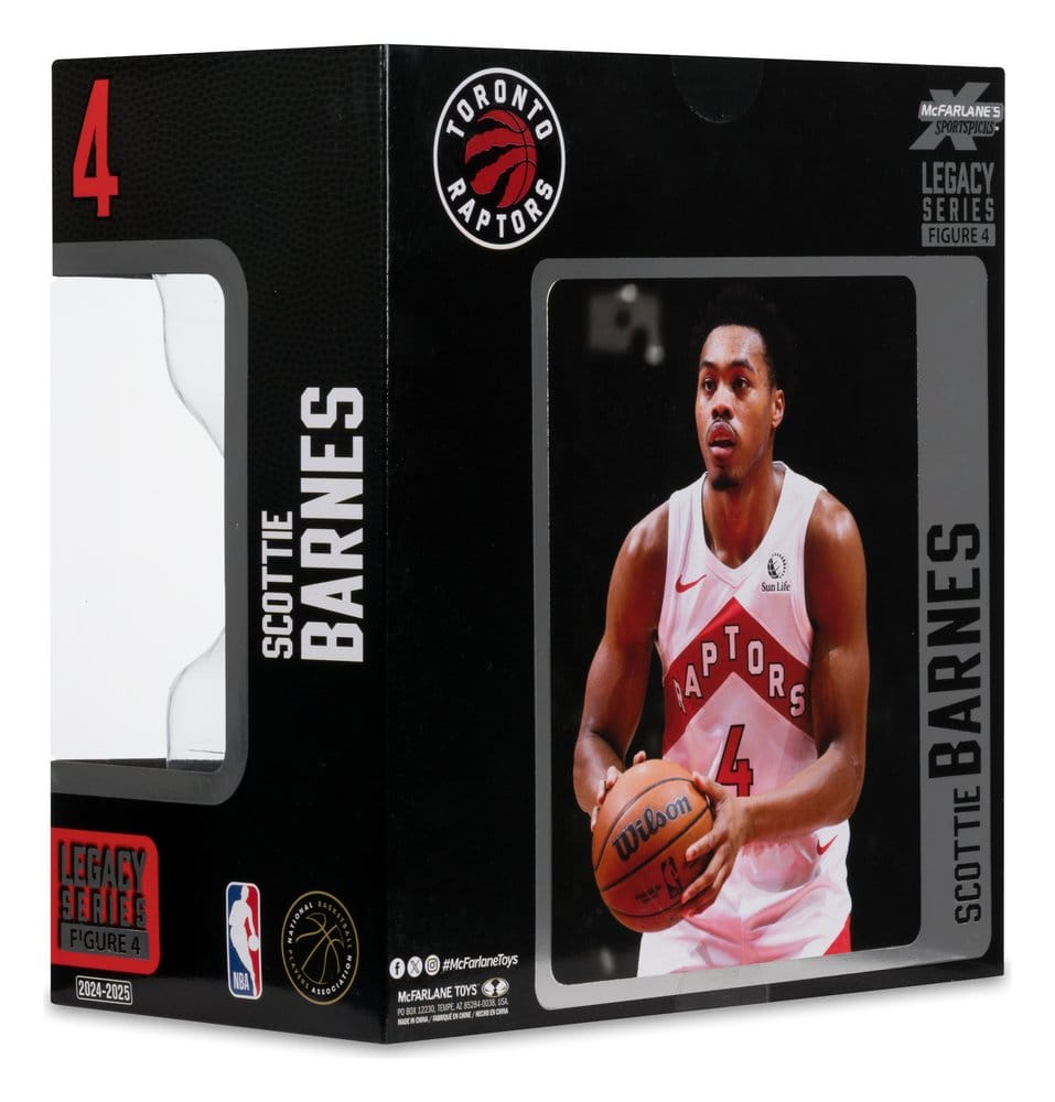 NBA McFarlane's SportsPicks Actionfigur Scottie Barnes (Toronto Raptors) 15 cm