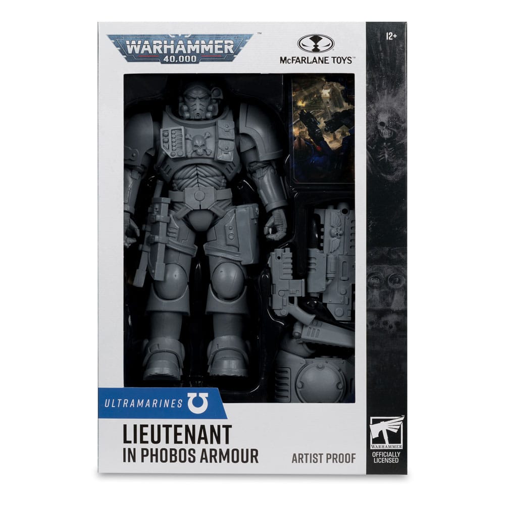 Warhammer 40,000 Actionfigur Lieutenant in Phobos Armor (Ultramarines) (Artist Proof) 18 cm